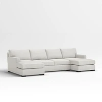 Axis 3-Piece Double Chaise Sectional Sofa