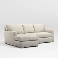 Axis Bench 2-Piece Left-Arm Chaise Sectional Sofa