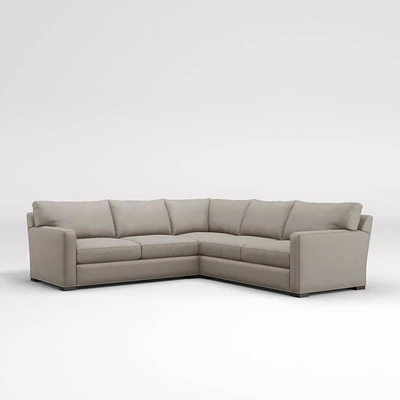 Axis 3-Piece L-Shaped Sectional Sofa