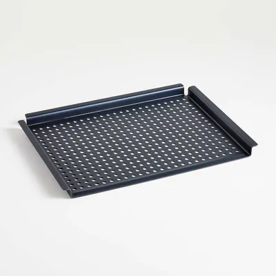 BK Black Steel BBQ Perforated Grill Tray