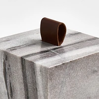 Boulder Marble Door Stopper by Brigette Romanek