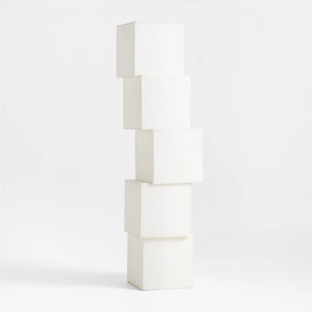Cubey Linen Table Lamp by Brigette Romanek