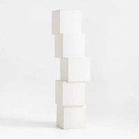Cubey Linen Table Lamp by Brigette Romanek