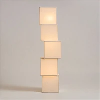 Cubey Linen Table Lamp by Brigette Romanek