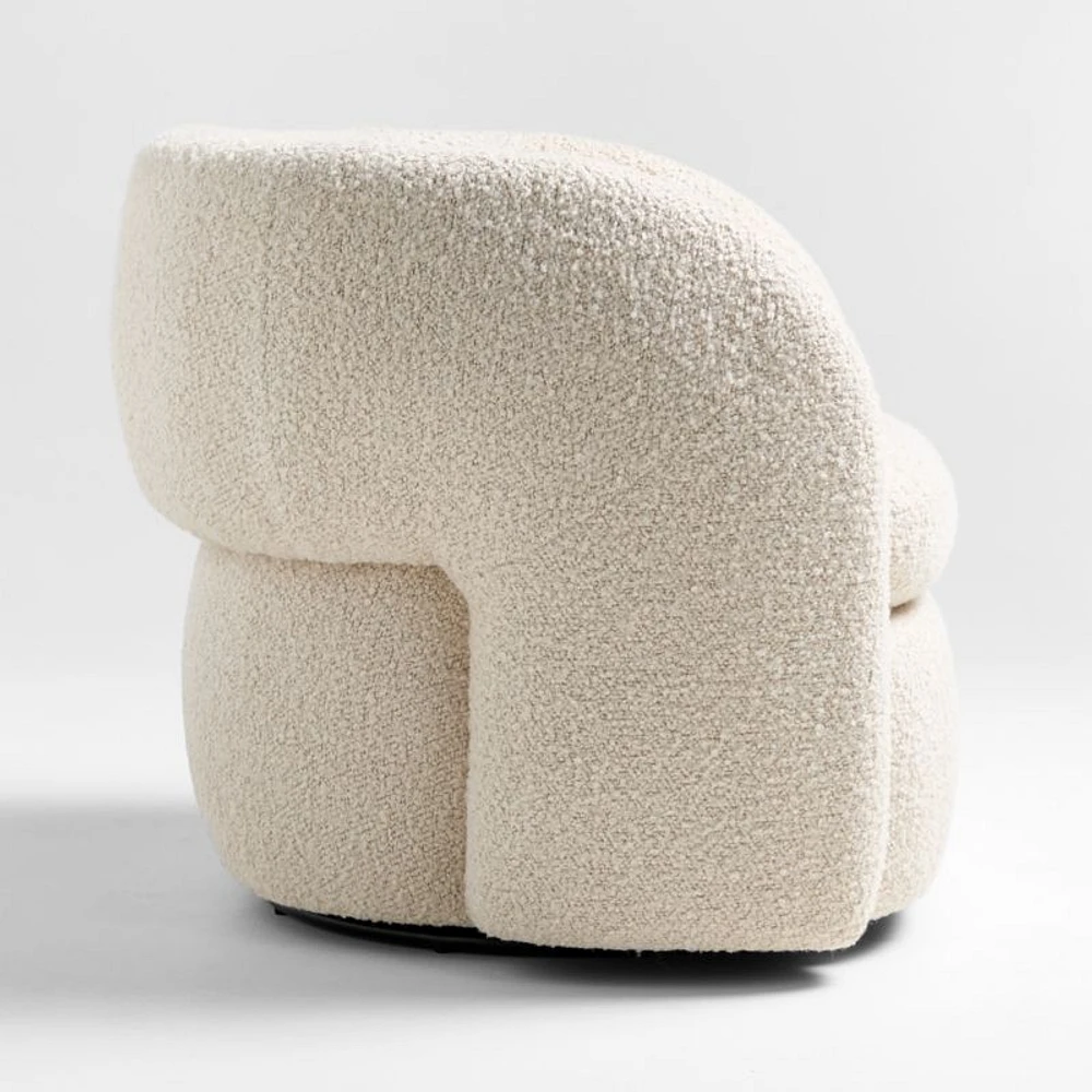 Iso Swivel Accent Chair by Brigette Romanek