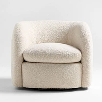 Iso Swivel Accent Chair by Brigette Romanek
