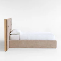 Montecito Queen Extended Headboard Bed with Lighting by Brigette Romanek