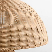 Pearl Rattan Table Lamp by Brigette Romanek