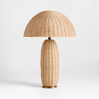 Pearl Rattan Table Lamp by Brigette Romanek