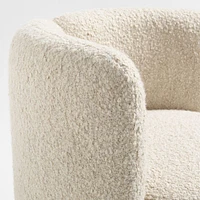 Wills Upholstered Swivel Dining Chair by Brigette Romanek