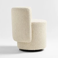 Wills Upholstered Swivel Dining Chair by Brigette Romanek