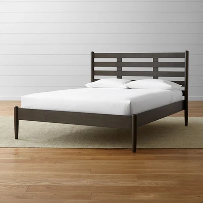 Barnes Smoke Brown Queen Bed