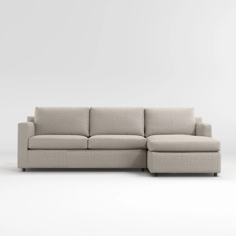 Barrett II 2-Piece Right-Arm Chaise Sectional Sofa