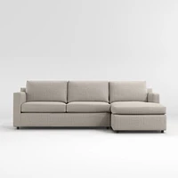 Barrett II 2-Piece Right-Arm Chaise Sectional Sofa