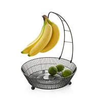 Barrett Banana Holder with Basket Graphite