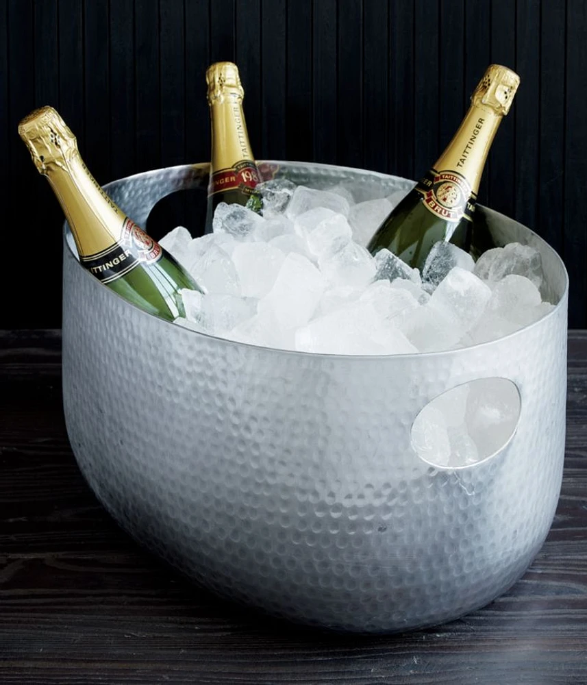 Bash Silver Beverage Tub