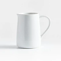 White Ceramic Creamer Jar