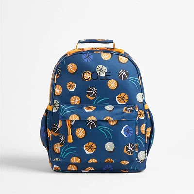 Basketball Medium Kids Backpack with Side Pockets