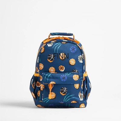 Basketball Small Kids Backpack with Side Pockets