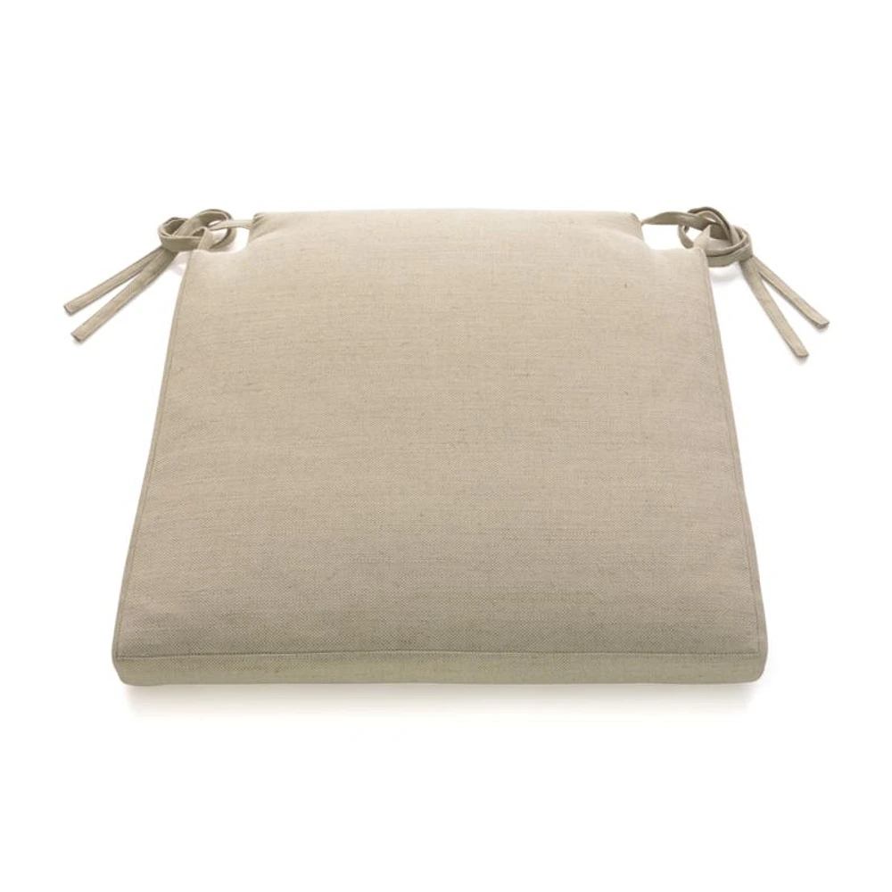 Basque Natural Chair-Bar Stool Cushion