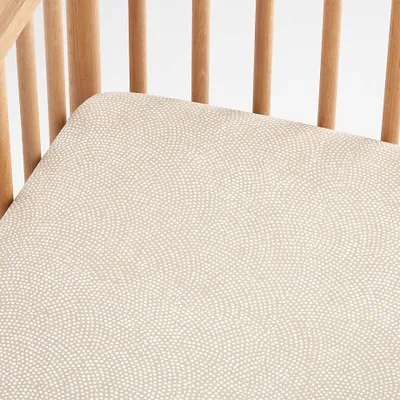Batik Organic Desert Baby Crib Fitted Sheet by Leanne Ford