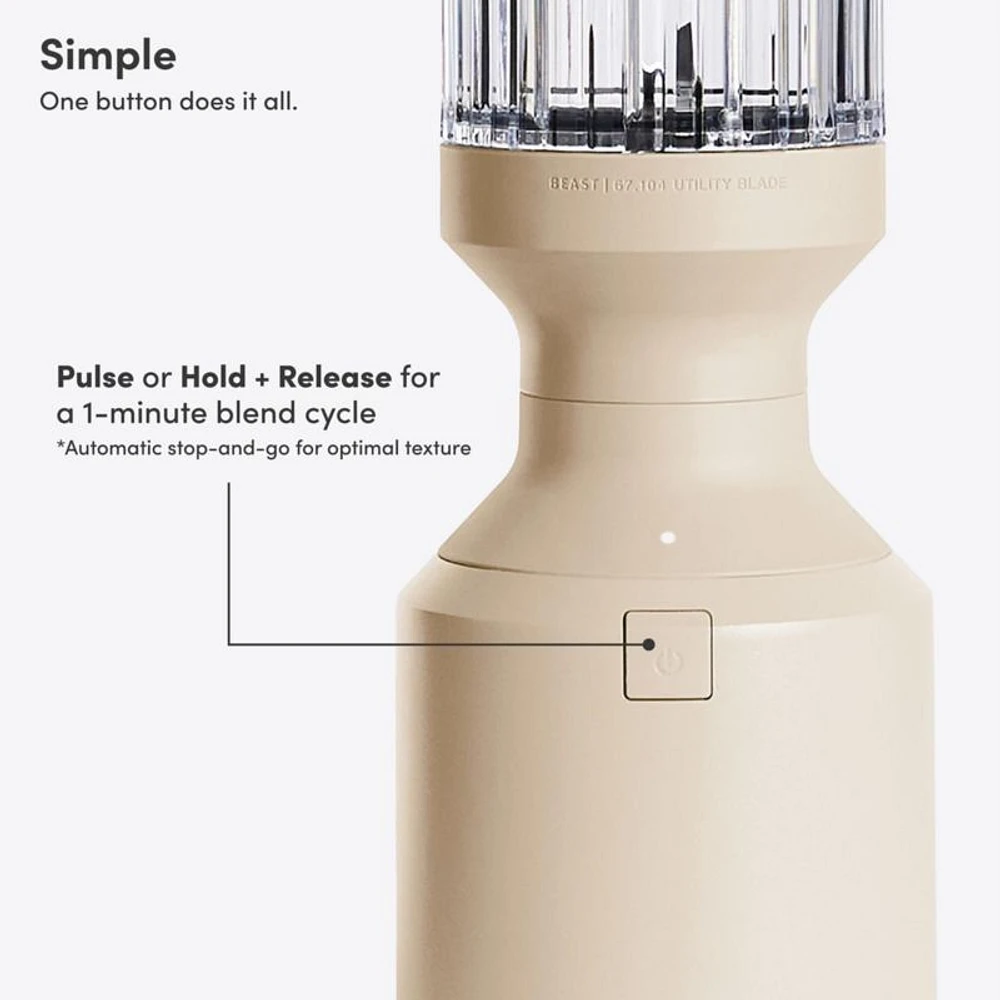 Beast ® Mega Plus Blender in Sand