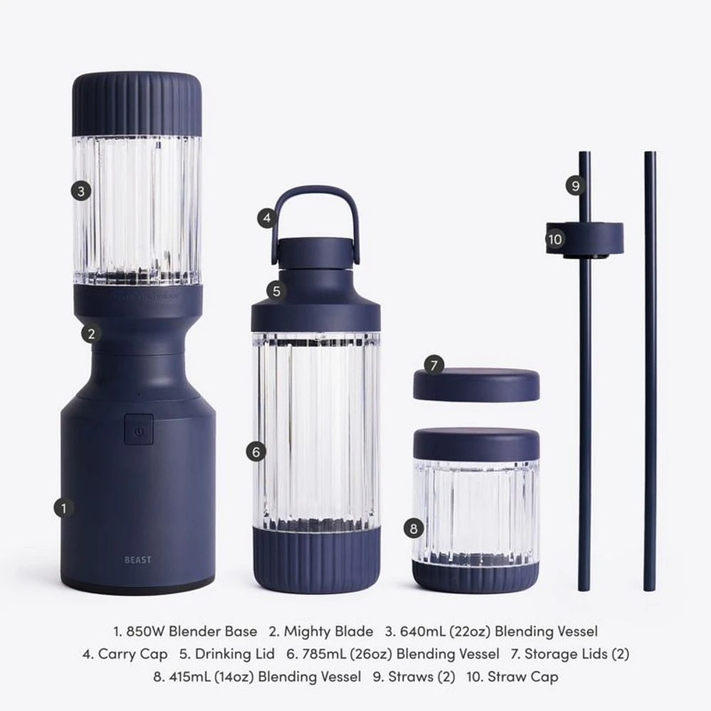 Beast ® Mighty Blender in Navy