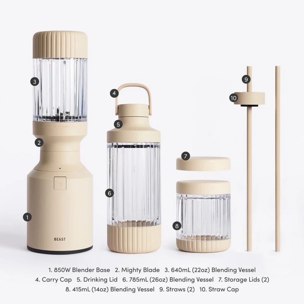 Beast ® Mighty Blender in Sand