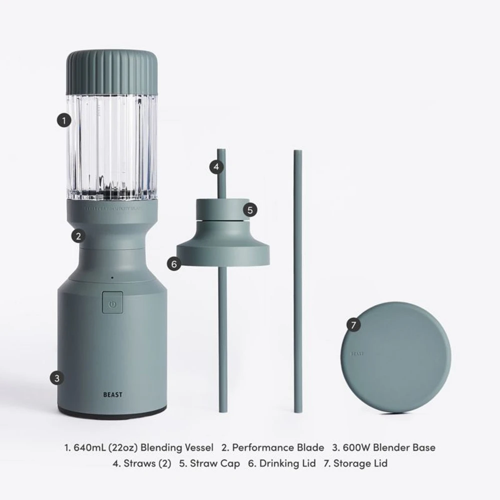 Beast ® Mini Blender in Mist