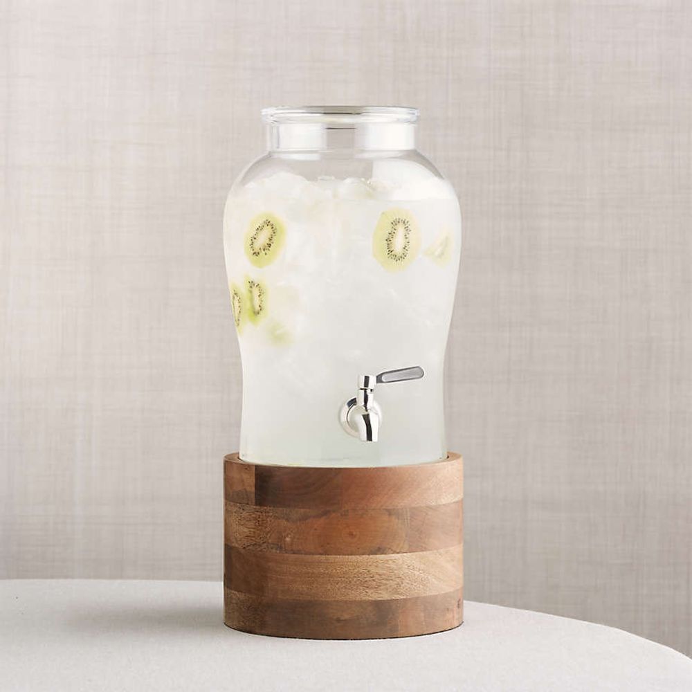 Marble Beverage Dispenser Stand