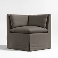 Belmar Grey Corner Dining Banquette