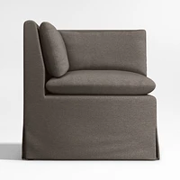 Belmar Grey Corner Dining Banquette