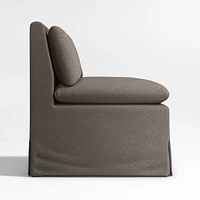 Belmar Grey Single Dining Banquette