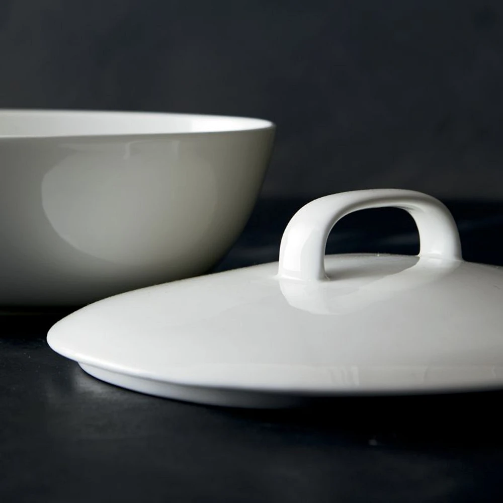 Bennett Oval Serving Bowl with Lid