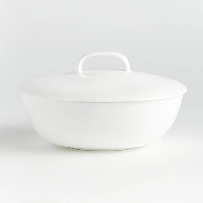 Bennett Oval Serving Bowl with Lid