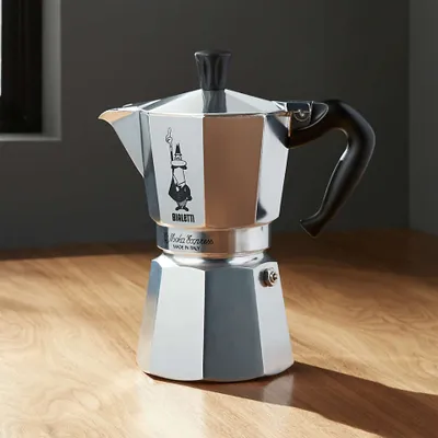 Bialetti ® Moka Aluminum -Cup Espresso Maker