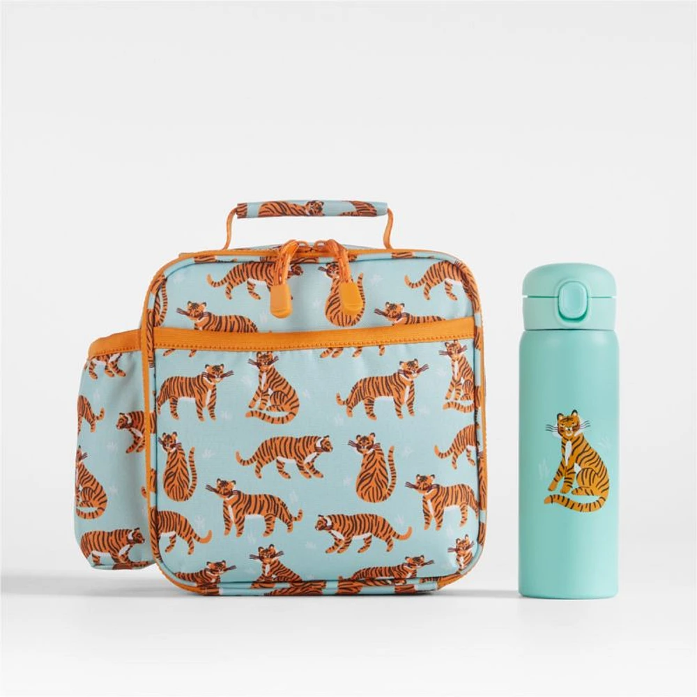 Big Cats Kids Stainless Steel Water Bottle