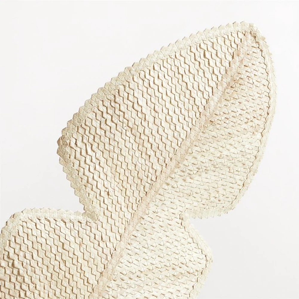 Faux Bird of Paradise Rattan Leaf