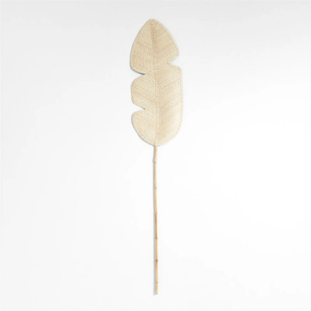 Faux Bird of Paradise Rattan Leaf