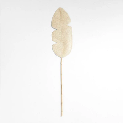 Faux Bird of Paradise Rattan Leaf