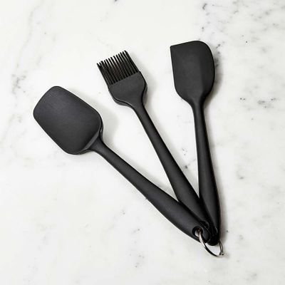 Black Silicone Tools, Set of 3