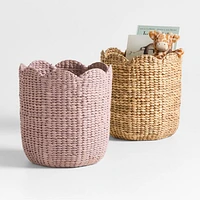 Bloom Natural Woven Large Floor Storage Bin