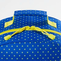 Lucky Stars Blue Medium Kids Backpack with Side Pockets