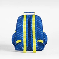 Lucky Stars Blue Medium Kids Backpack with Side Pockets