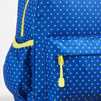 Lucky Stars Blue Medium Kids Backpack with Side Pockets