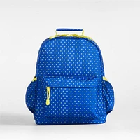 Lucky Stars Blue Medium Kids Backpack with Side Pockets