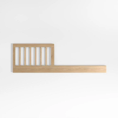 Bodie Natural Oak Wood Toddler Bed Rail