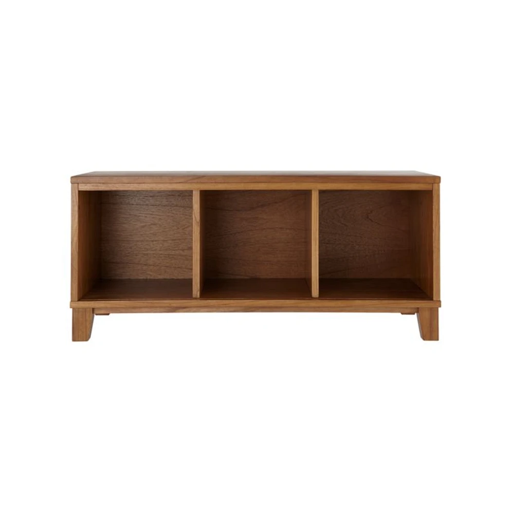 District Stackable 3-Cube Wood Bookcase