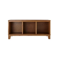 District Stackable 3-Cube Wood Bookcase