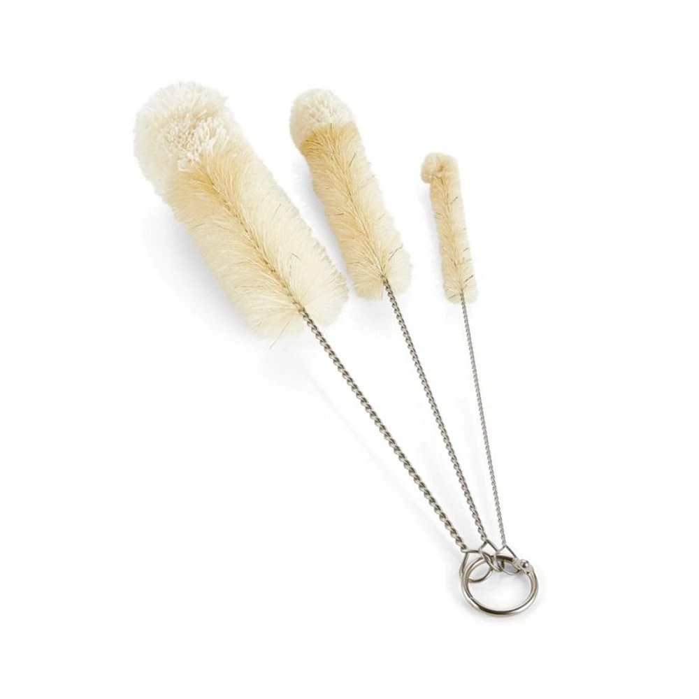 Bottle Brushes with Ring, Set of Three